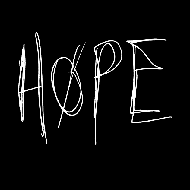 Hope - Alexander Calvert handwriting - white font by MeowOrNever