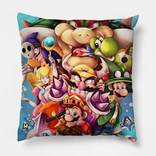 Mushrooms and Mayhem Pillow