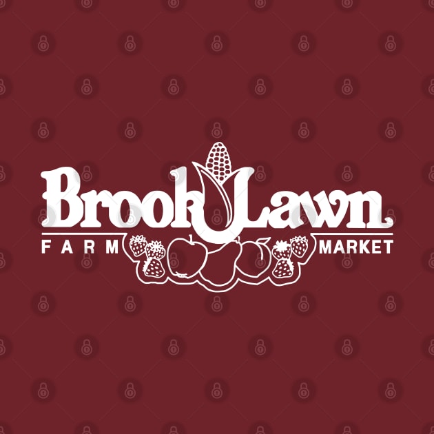 Brook Lawn White Logo by blfm