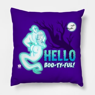 HELLO BOOTYFUL Pillow