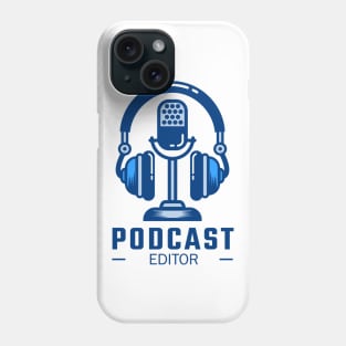 Podcast Editor Phone Case