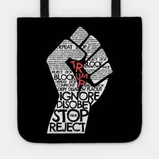 '4th of July Resist Fist' Awesome Anti-Trump Protest Gift Tote