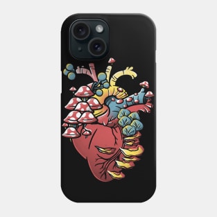 Mushroom Heart by Tobe Fonseca Phone Case