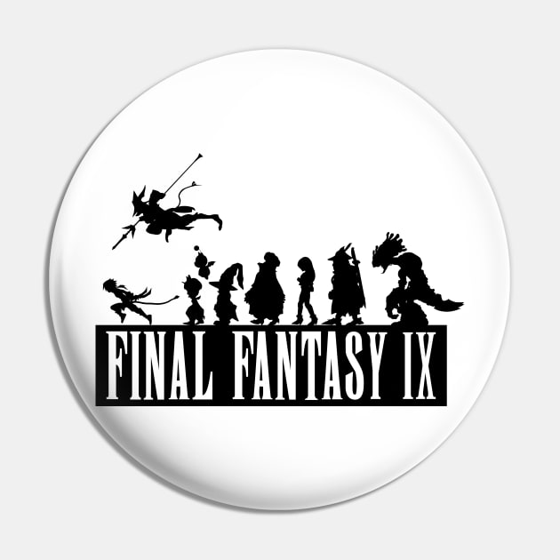 Final Fantasy IX - The Team Pin by Exterminatus