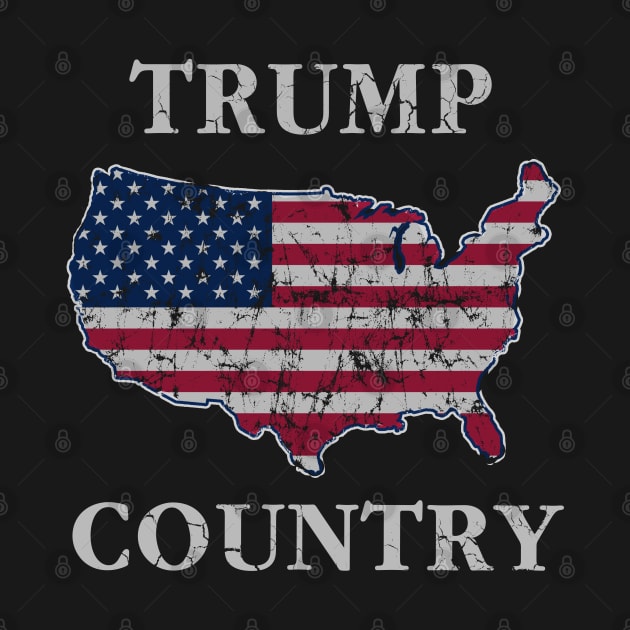 Patriotic Trump Country by E