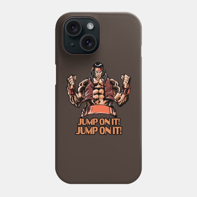 "Apache! jump on it!" Phone Case by GeoffreyGwin