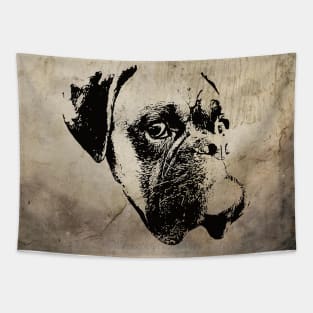 Boxer Dog Tapestry