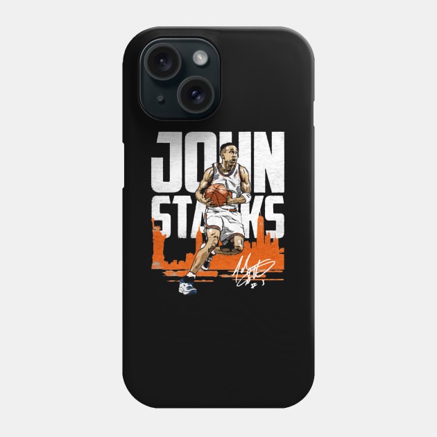 John Starks New York Skyline Drive Phone Case by Buya_Hamkac