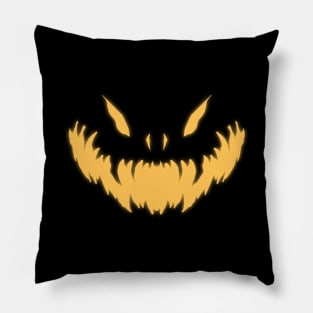 Glowing Jack O-Lantern smile Pillow