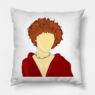 ice spice tiktok design sticker Pillow