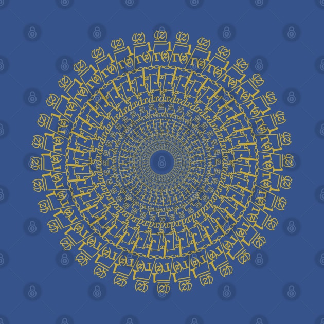 Riemann Zeta Function Mathdala - Gold by divergentsum