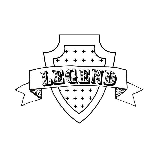 Legend Sports and Gaming Crest Shield by EvolvedandLovingIt