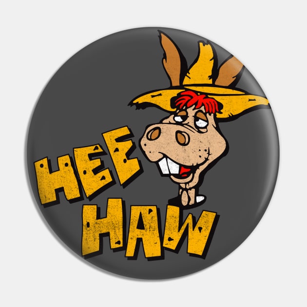 Hee Haw Donkey Pin by Alema Art