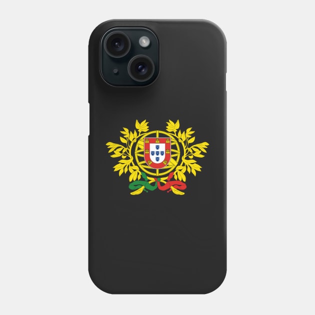 Coat of Arms of Portugal Phone Case by terezadelpilar