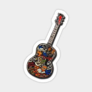 Muhlenberg County Music Legends Guitar (KY) Magnet