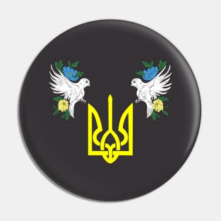 Free Ukraine Pin