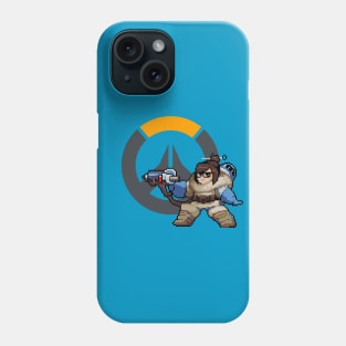 Overwatch - 16-Bit Mei W/ Logo Phone Case