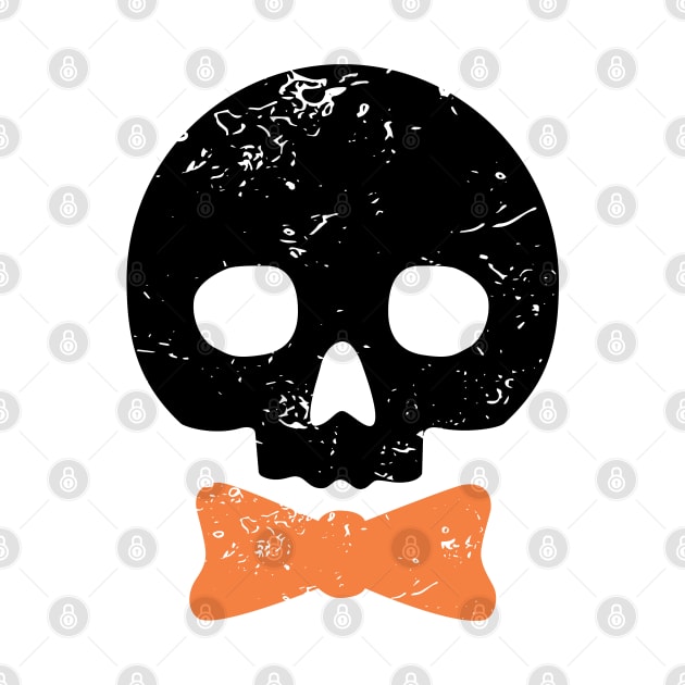 Bow Tie Skull Dot by ameemax