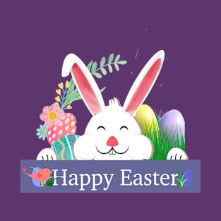 Happy bunny Easter day t-shirt T-Shirt