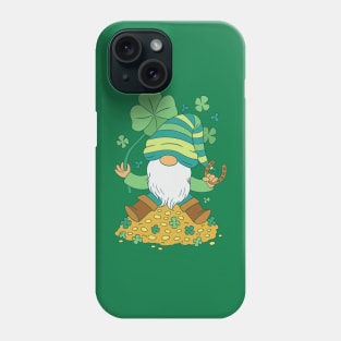 St. Patricks Day - Lucky Gnome Phone Case