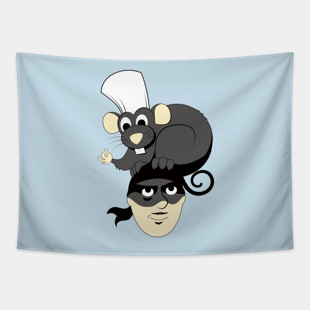 Ratatouille of Unusual Size Tapestry by Grundy