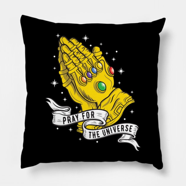 infinity Prayer Pillow by wolfkrusemark