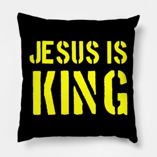 Jesus Is King - Christian Faith Pillow