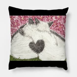 Snuggles cat kitten Pillow