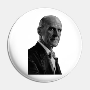 Eugene Debs Portrait Illustration Pin