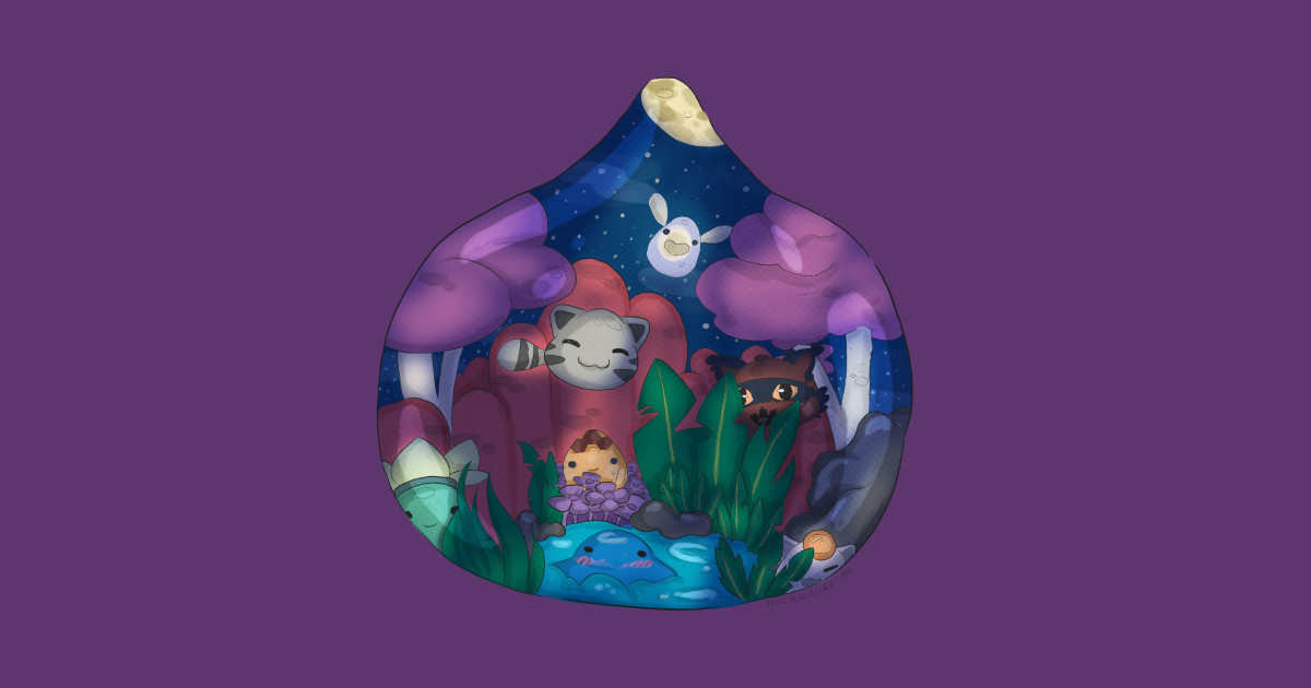 Как нарисовать слайма сэма