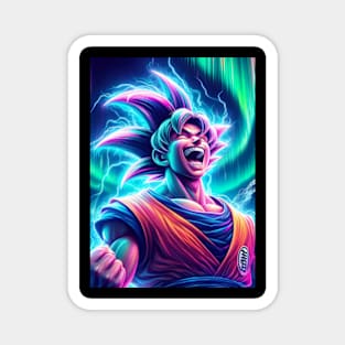 Goku laugh Magnet