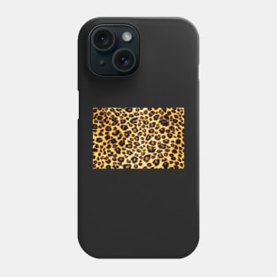 Leopard Print Pattern Fabric Phone Case