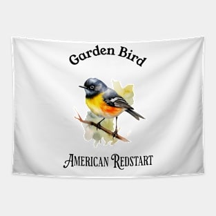 Garden Bird American RedStart Tapestry