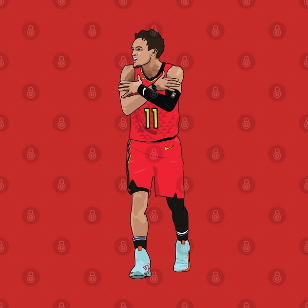 Trae Young Ice Trae Atlanta Hawks by xavierjfong