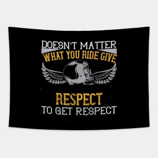 give respect to get respect Tapestry