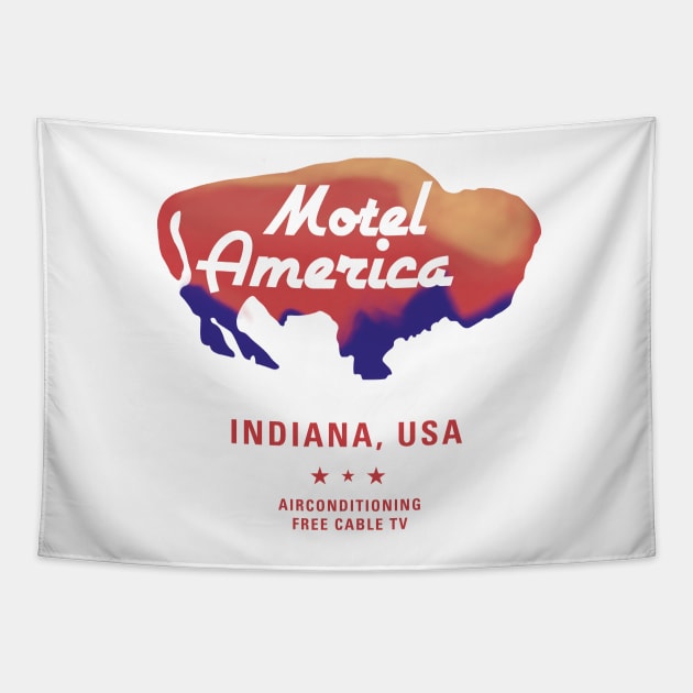 motel america - American Gods Tapestry by Naive Rider