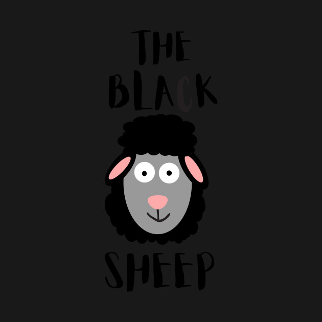 Discover the black sheep - Black Sheep - T-Shirt