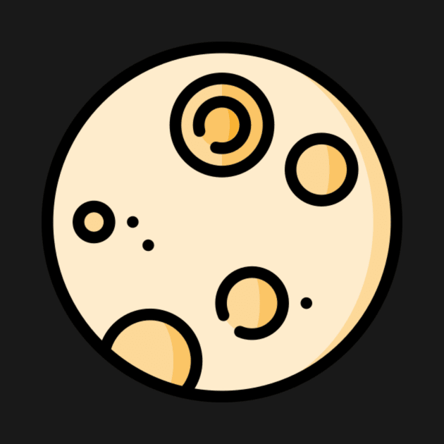 moon icon sticker by Lonneketk
