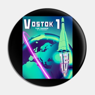 Vostok 1 60th Anniversary Globe Pin