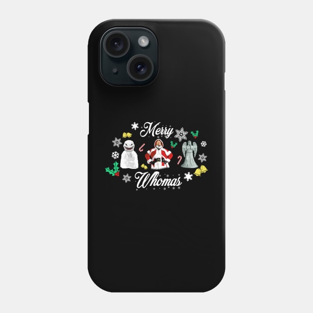 doctor who christmas Phone Case by Afire