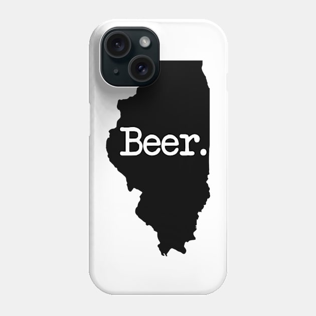 Illinois Beer IL Phone Case by mindofstate