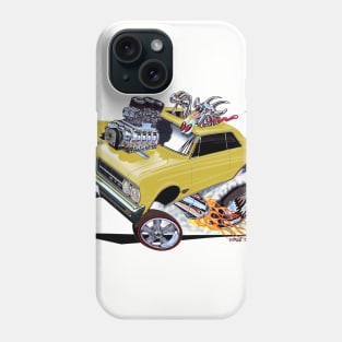 GOATINATOR 1964 GTO yellow Phone Case