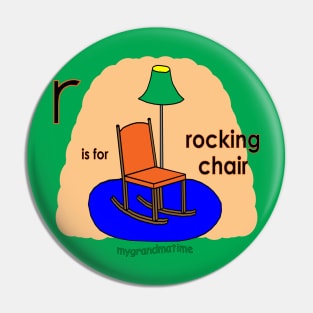 r is for rocking chair Pin