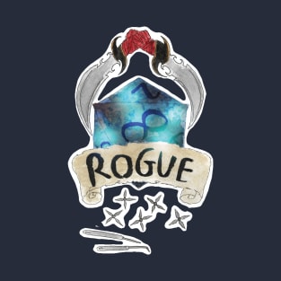 Rogue D&D Class T Shirt T-Shirt