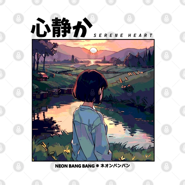 Lofi Landscape Anime Aesthetic by Neon Bang Bang