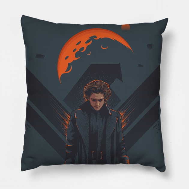 Paul Atreides Pillow by theusher