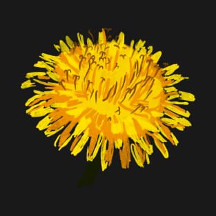 "Dandelion Top" Jamie's Hand-Drawn Floral Collection T-Shirt