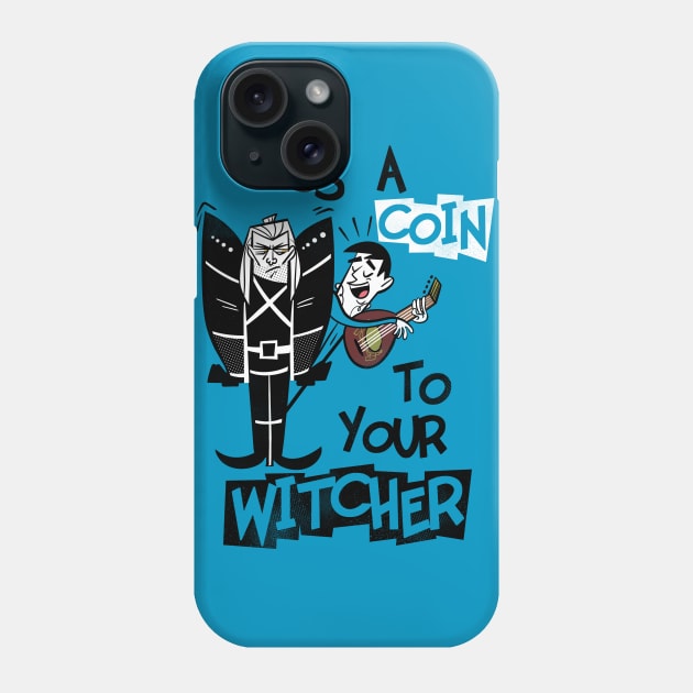 Toss A Coin Phone Case by HeroInstitute