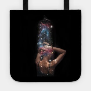 Cosmic shower Tote