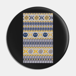 Granny’s Fairisle Pin